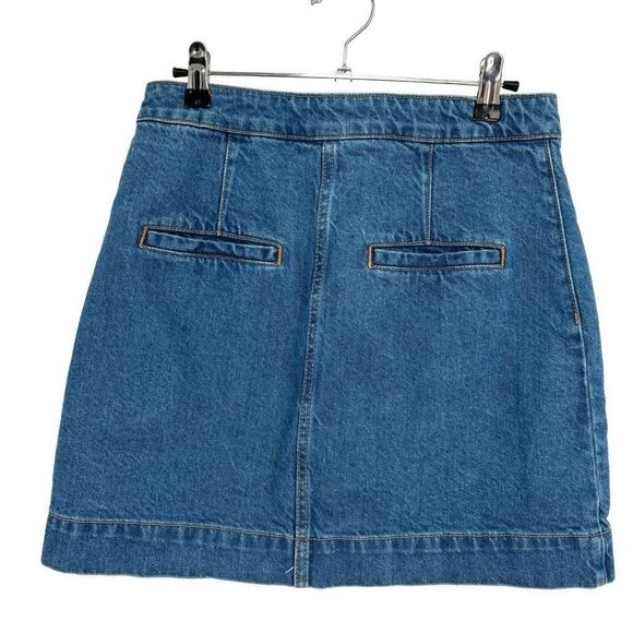 Free People We The Free Women's Don't Get Me Wrong Denim Skirt Size 27 - Picture 6 of 7